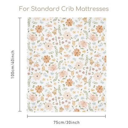 Fleece Baby Blankets for Girls & Boys, Infant Toddler Blanket - color: Pinkish-orange Floral