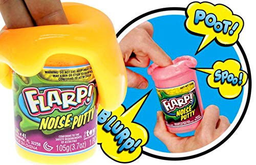 JA-RU Flarp Farting Noise Putty Fidget Toy (2 Pack) 10041-2p - size: 2 Pack