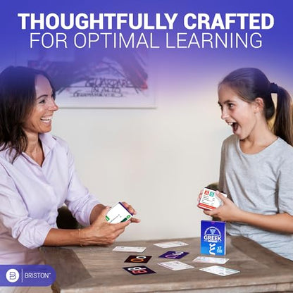 Biblical Greek Alphabet Flash Cards with Audio – 37 Letters for Study