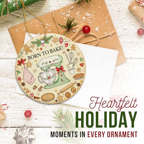 ZAGKOO Baking Ornaments for Christmas Tree - Baking Gifts for Women - color: Baking