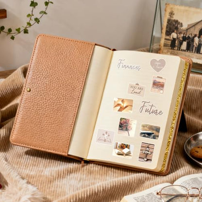 Prayer Board Supplies Kit - 50 Pcs Brown Christian Jesus Stickers - color: Brown