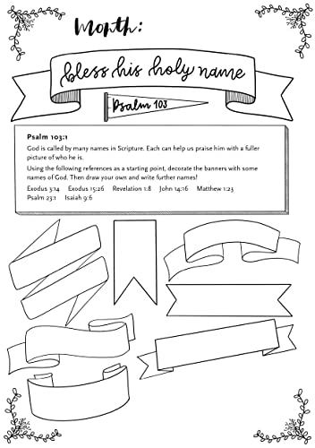 Draw Near: Your Creative Spiritual Journal (Bullet-style organised gift journal for 365 Christian devotions - includes monthly, weekly, and daily ... habit trackers, and blank dot pages)