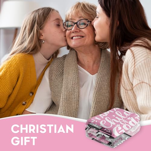 Christian Gifts for Women, Baptism Gifts for Girl Christian Blanket 50"x40" - color: Christian Gifts for Women, size: 50"x40"