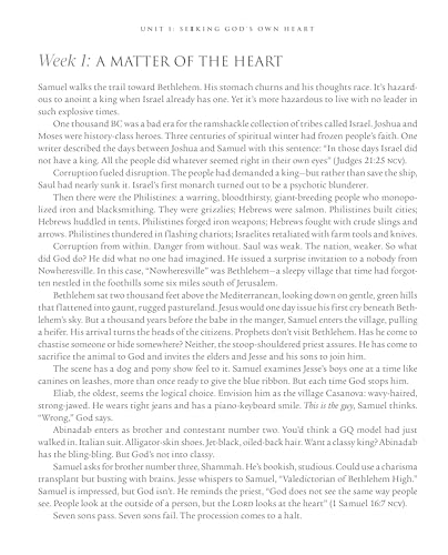 Seeking After the Heart of God for 52 Weeks: A Bible Study on the Life of David