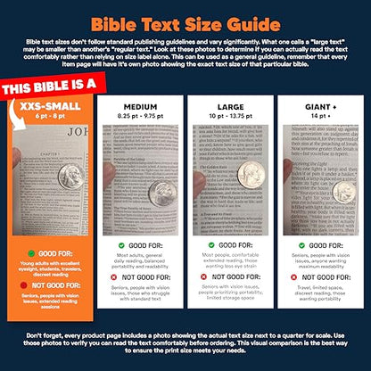 Personalized NIV Small Print Bible for Adults, Name Imprint, Standard Size - color: Black, style: New International Version