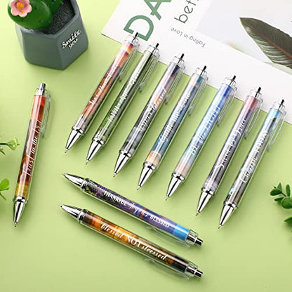 Tinlade 10 Pcs Christian Bible Verse Ballpoint Ink Pens,Landscape - style: Landscape