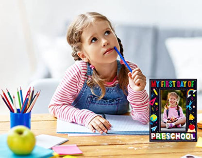 WaaHome My First Day of Preschool Picture Frame 2026, 4x6 Preschool Frame - color: 7-Back to School Preschool 4x6