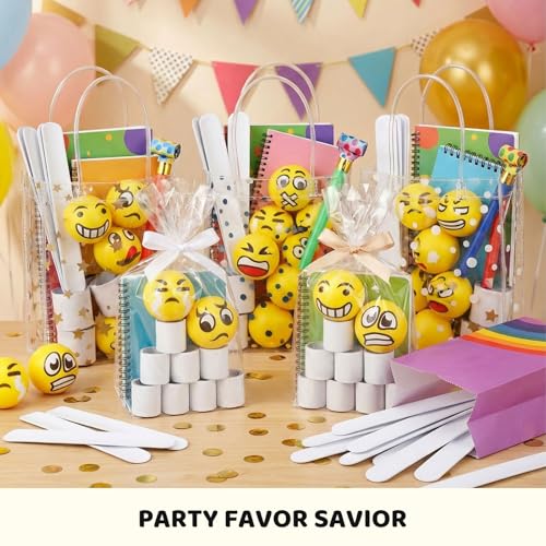 LovesTown 48 PCS Slap Bracelets White, Party Snap Bracelets Bulk DIY Craft - style: White