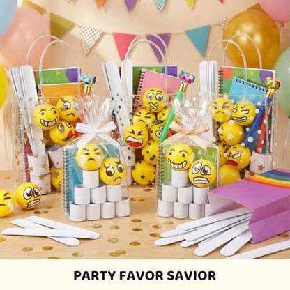 LovesTown 48 PCS Slap Bracelets White, Party Snap Bracelets Bulk DIY Craft - style: White