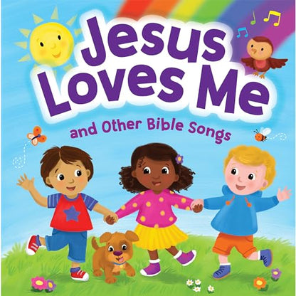Jesus Loves Me and Other Bible Songs | Christian Board Book for Babies & Toddlers | 5 Beloved Bible Songs with Printed Lyrics | Faith-Based Gift for Ages 0–3 (Tender Moments)