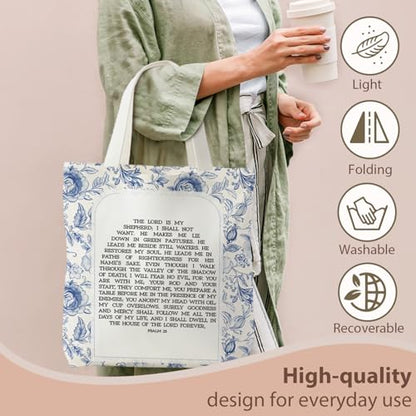 kunlisa Christian Tote Bag for Women, Christian Gifts for Women Faith Canvas Tote Bag - color: You Make This Classroom Brighter