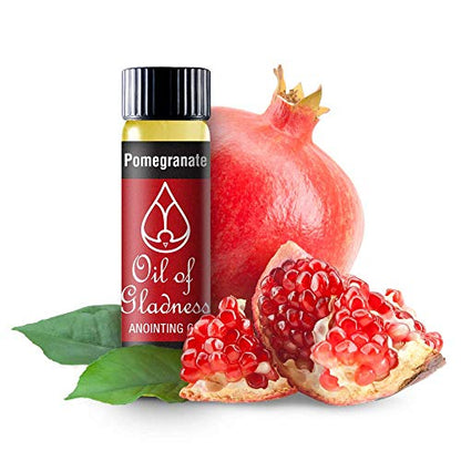Oil of Gladness Pomegranate Anointing Oil - Oil for Daily Prayer, Ceremonies and Blessings 1/4 oz - size: 1/4 Ounce
