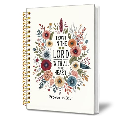 Bible Journal for Women,Bible Nnotebook,Gifts for Christian Women - color: Bible Christian Journals Floral Notebooks