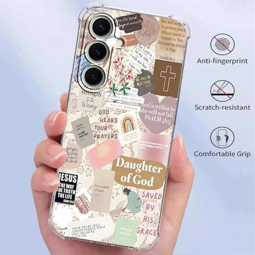 Christian Faith Case for Samsung Galaxy S26 Plus,Religious God is with You,Trendy Cool Soft TPU Bumper Cover for Samsung Galaxy S26 Plus - color: Religion4