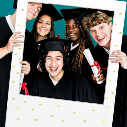 JarThenaAMCS 2400 Pcs Graduation Cap Mini Stickers Gold Foil 2026 Grad Hat Self-Adhesive Sticker Decals for Planner Reward Envelope Greeting Cards Scrapbook DIY School Party Supplies, 0.5 Inch - style: Graduation Cap