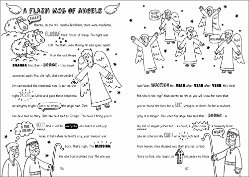 My Epic, Doodletastic Bible Storybook: 60 Bible Stories to Read, Color, and Draw