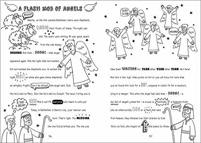 My Epic, Doodletastic Bible Storybook: 60 Bible Stories to Read, Color, and Draw
