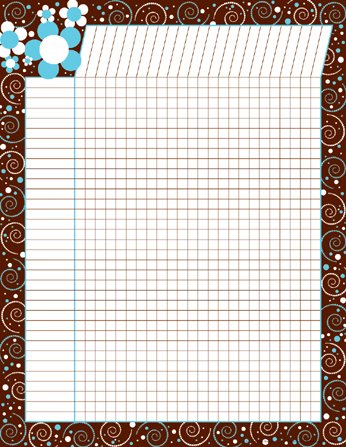 Barker Creek Incentive Chart, Hot to Dot, Track Progress, Assignments, Goals, and More! School, Library, Office, Home Learning Décor, 17" x 22" (1112) - style: Hot to Dot
