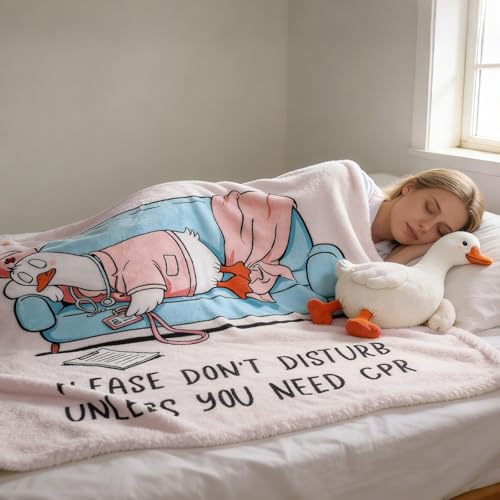Nurse Appreciation Gifts for Women Men, Soft Flannel Nurse Throw Blanket, 2026 Nursing Week Graduation Gift, LPN RN Gifts for Nurses Practitioner Nursing Birthday Student Graduate Gift Ideas 50"x60" - color: Multi-nurse