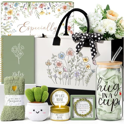 Birthday Gifts for Women, Self Care Get Well Soon Gift Baskets for Women - style: Hug