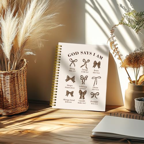 THDSE Leopard Notebook Journal, Christian Bible Notebook for Women - color: leopard