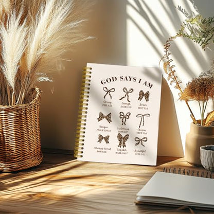 THDSE Leopard Notebook Journal, Christian Bible Notebook for Women - color: leopard