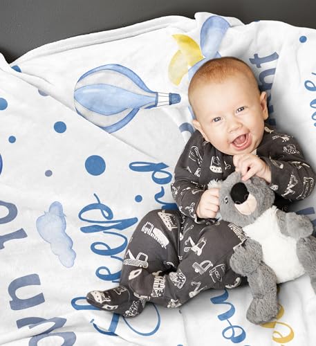 Unique Baptism Gifts for Boys/Girl, Baptismal Blanket 40"x50", Sweet Christian Gifts for Kids Soft Throw, Girls/Boys Christening Presents for Catholic, Religious Baptism Favors