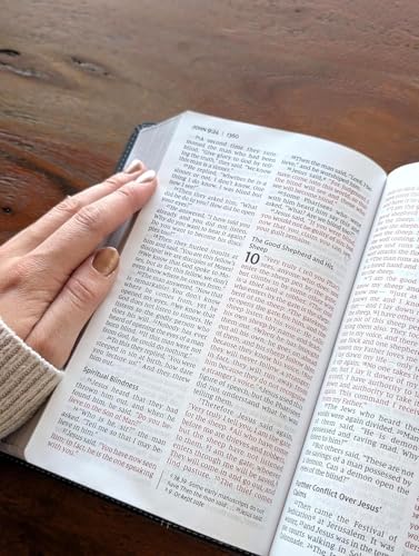 Personalized NIV Bible, Large Print, Custom Holy Cross Bible, New International Version | Man of Faith, Black - color: Black Personalized Leather
