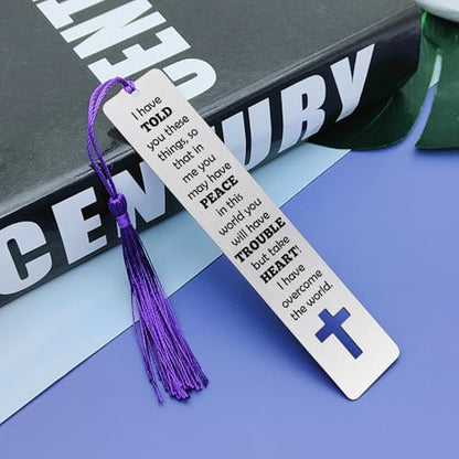 Bible Verse Metal Bookmark Christian Bookmark for Women Men Inspirational Scripture Bookmarks Bible Verse Gift Book Marks for Reading Religious Baptism Graduation Gift First Communion Gifts for Girls - color: Bible Verse Metal Bookmark 06