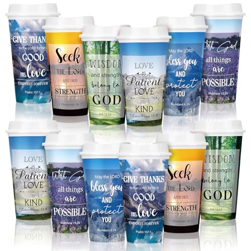 Skylety 12 Pack Christmas Christian Gifts Bulk, Landscape - style: Landscape