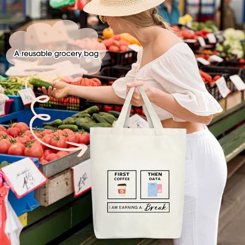 Doreen's Boutique Aesthetic Canvas Handbag Tote Bag - style: Coffee