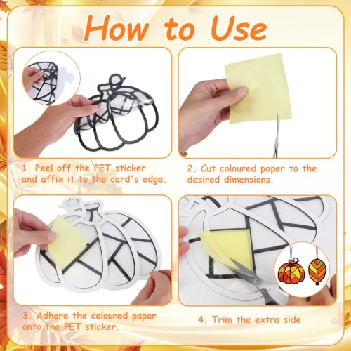 Fennoral 24 Pack Fall Maple Leaf Craft Kit for Kids Bulk - color: Maple Leaf