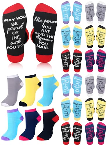 Shihanee Housekeeping Week Gift Appreciation Crew Sock - style: Proud