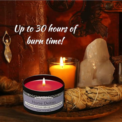 Freya Norse Goddess Offering Candle
