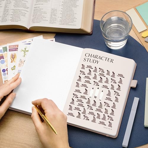 Legend Bible Study Journal for Women, Guide Notebook for Notes Rose Gold - color: Rose Gold