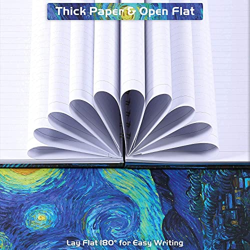 Ruled Journal/Notebook - Lined Journal with Premium Thick Paper, 8.5" X 6" - color: navyblue