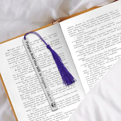Christian Religious Gifts for Women Bible Verse Metal Bookmark Catholic Bible Scripture Inspiration Gifts Baptism Gift Inspirational Gift Book Marker Spiritual Present for Female Friend Family