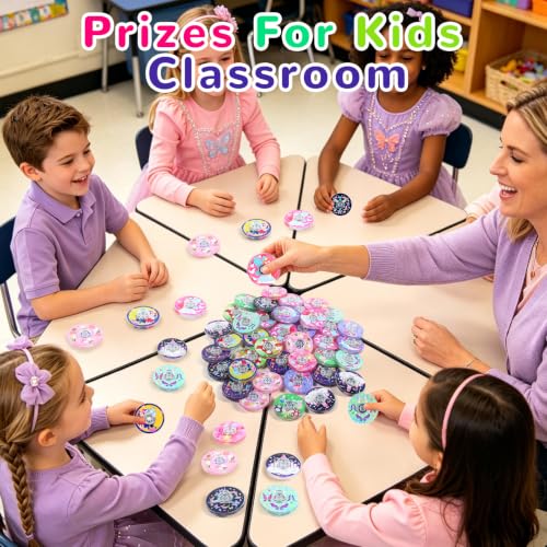 52 Pack Fairy Fidget Spinners Bulk Party Favors Classroom Prizes - color: Tl-sa-3-fairy