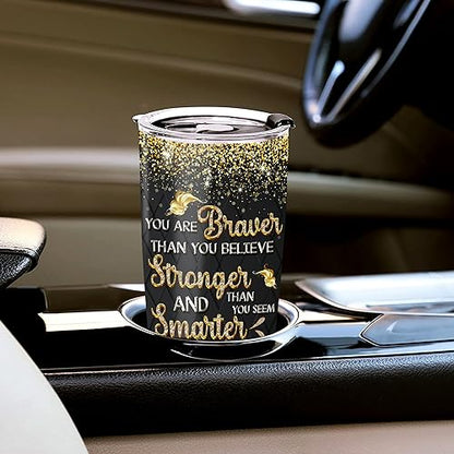 WAZONE Personalized Leopard Sunflower Golden Lips Coffee Tumbler Stainless Steel With Lid 20 30oz Cups Custom Teachers Day Birthday Christmas Thanksgiving Gifts For Teacher From Students - color: Teacher