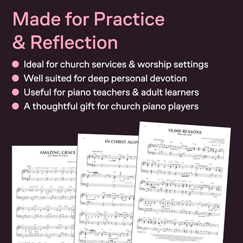 Contemporary Worship Classics for Piano by Mark Hayes | 10 Intermediate Church Piano Solos Songbook | Worship Sheet Music Book for Christian Pianists and Teachers