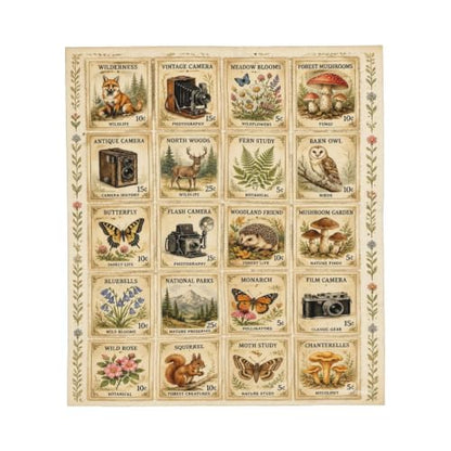 jerkboo Animals Throw Blanket Gift 40"x50" - color: Animals, size: 50"x40"