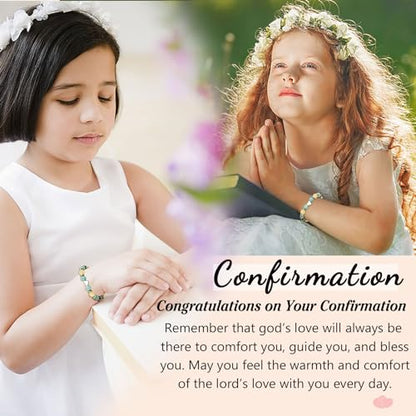 UPROMI To My Daughter/Granddaughter/Niece Bracelet Gifts for Girls - style: Confirmation