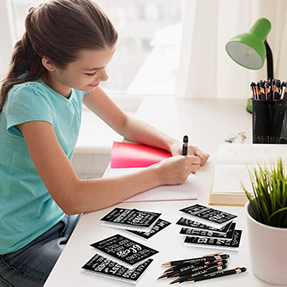 Estune 48 Pcs Christian Notebook Pen Set, Bible Gifts Bulk, Classic Style - style: Classic Style