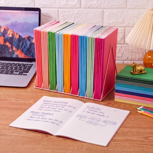 Handepo 100 Pack A5 Composition Notebooks Bulk 5"x8" Notebooks Fantastic - color: Fantastic, size: A5