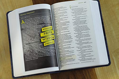NIV, Bible for Teen Guys, Leathersoft, Blue: Building Faith, Wisdom and Strength