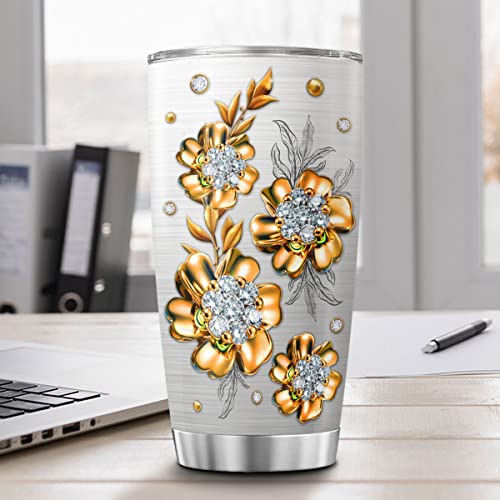 CUBICER Personalized Coffee Tumbler Custom Name Love Large Travel Mug Inspirational Mother Gifts For Mom From Daughter Stainless Steel Cup Insulated Tumblers Birthday Accessories - color: Daughter And Mom