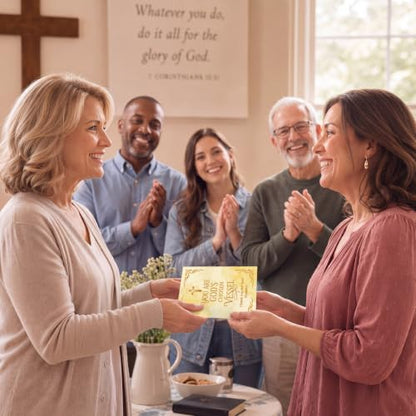 24 Pack Christian Pastor Ministry Appreciation Cards, Watercolor - style: Ministry Watercolor