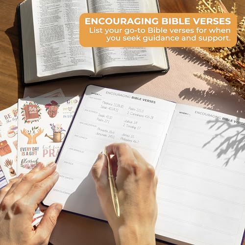 Clever Fox Prayer Journal with Prompts, Bible, Women, Teen, A5 Purple - color: Purple, size: A5 (5.8'' x 8.3'')