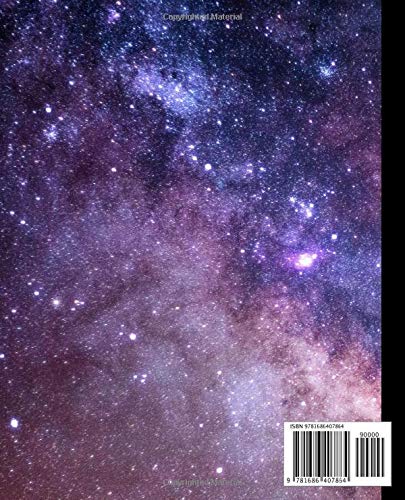 Composition Notebook: College Rule, Colorful Space and Star Systems - Journal for Girls and Boys, Kids, School, Students and Teachers - 7.5 x 9.25, 100 College Ruled Pages