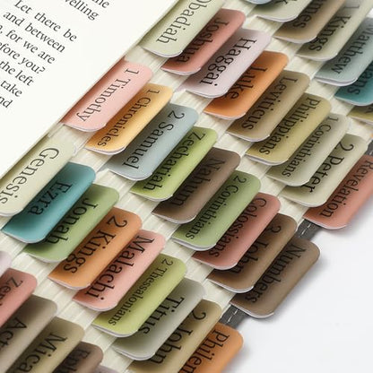 Mr. Pen- Bible Tabs, 75 Tabs, Boho Style - color: Boho 2